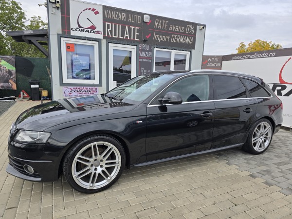 AUDI A4/B8  3X SlineCOMBI 2.0D GARANTIE KM ORIGINALI CARTE SERVICE PARCAUTOARAD PARCAUTO MASINISECONDHAND
